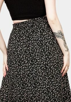 MET1 Bottoms VALLEY MIDI SKIRT WITH SPLIT