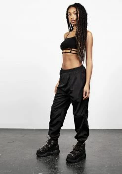MET1 Bottoms ARCANA REFLECTIVE TRACKSUIT PANTS
