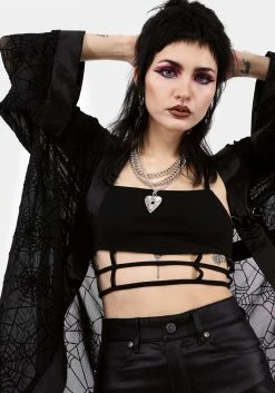 MET1 Tops Venom Kimono