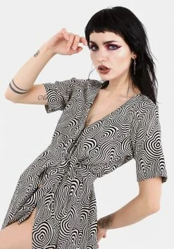 MET1 SUMMERS PRINTED WRAP DRESS Dresses 20 MET1 SUMMERS PRINTED WRAP DRESS Dresses