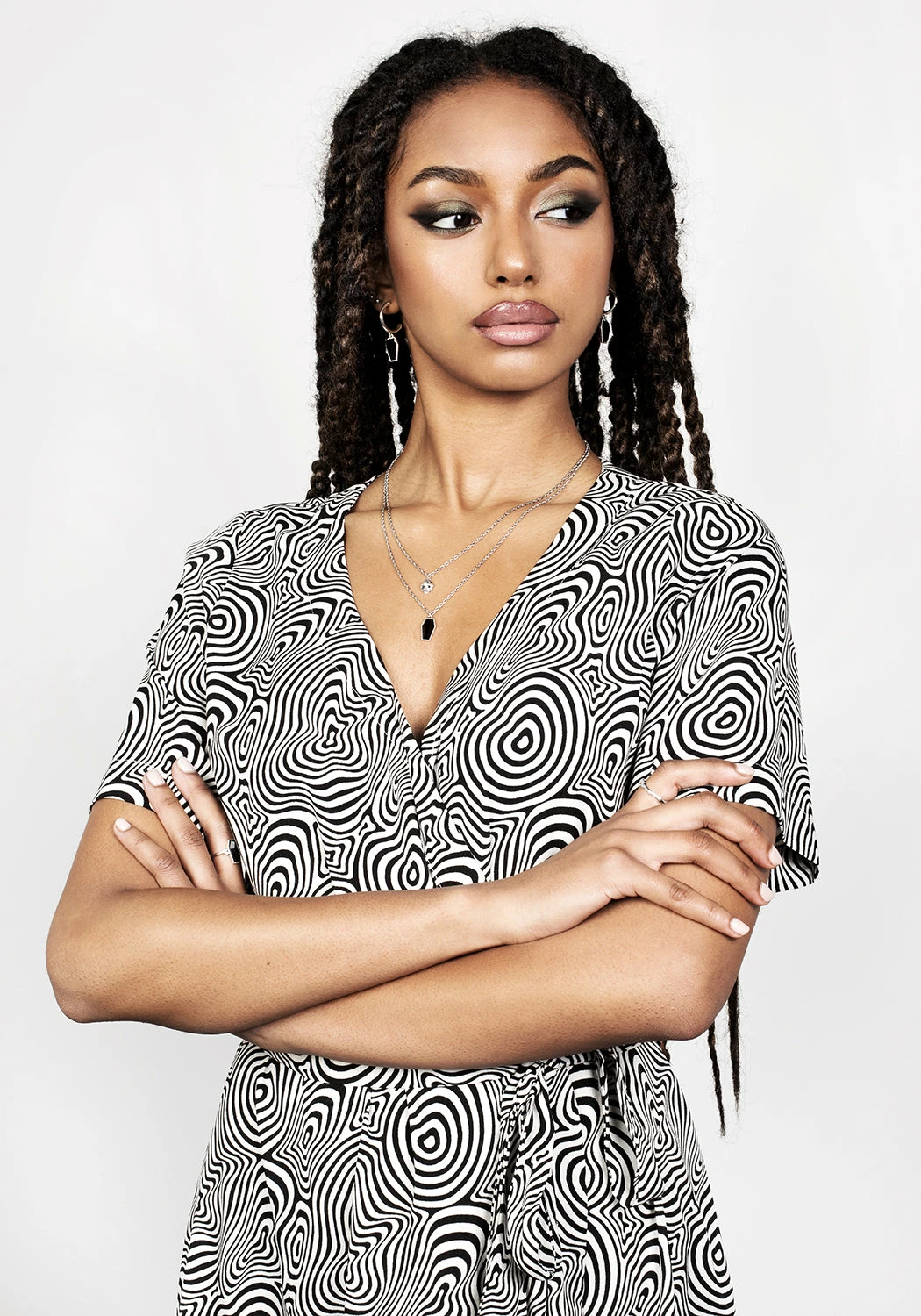 MET1 SUMMERS PRINTED WRAP DRESS Dresses 4 MET1 SUMMERS PRINTED WRAP DRESS Dresses