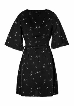 MET1 Blithe Kimono Wrap Mini Dress 21 MET1 Blithe Kimono Wrap Mini Dress