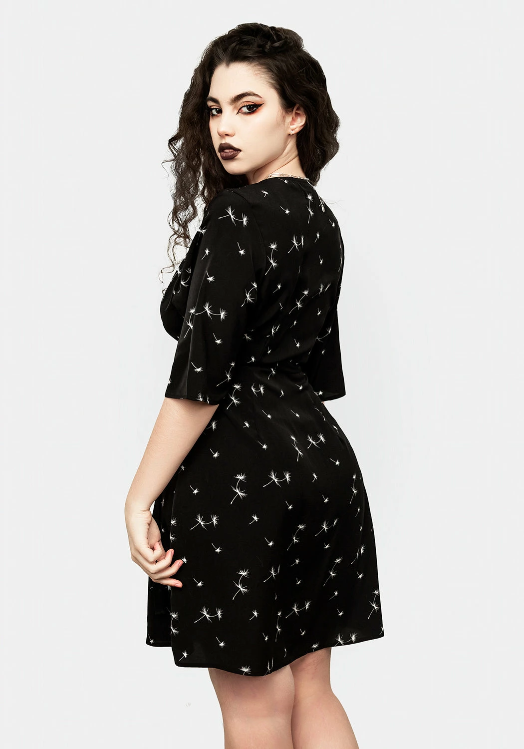 MET1 Blithe Kimono Wrap Mini Dress 6 MET1 Blithe Kimono Wrap Mini Dress