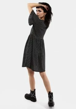 MET1 DECORUM MINI SKATER DRESS Dresses