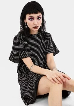 MET1 DECORUM MINI SKATER DRESS Dresses