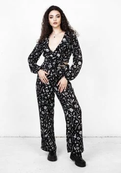 MET1 HEDGEWITCH WRAP TOP Tops