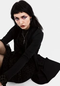 MET1 Tops WOOLFE LONGLINE FAUX FUR CARDIGAN