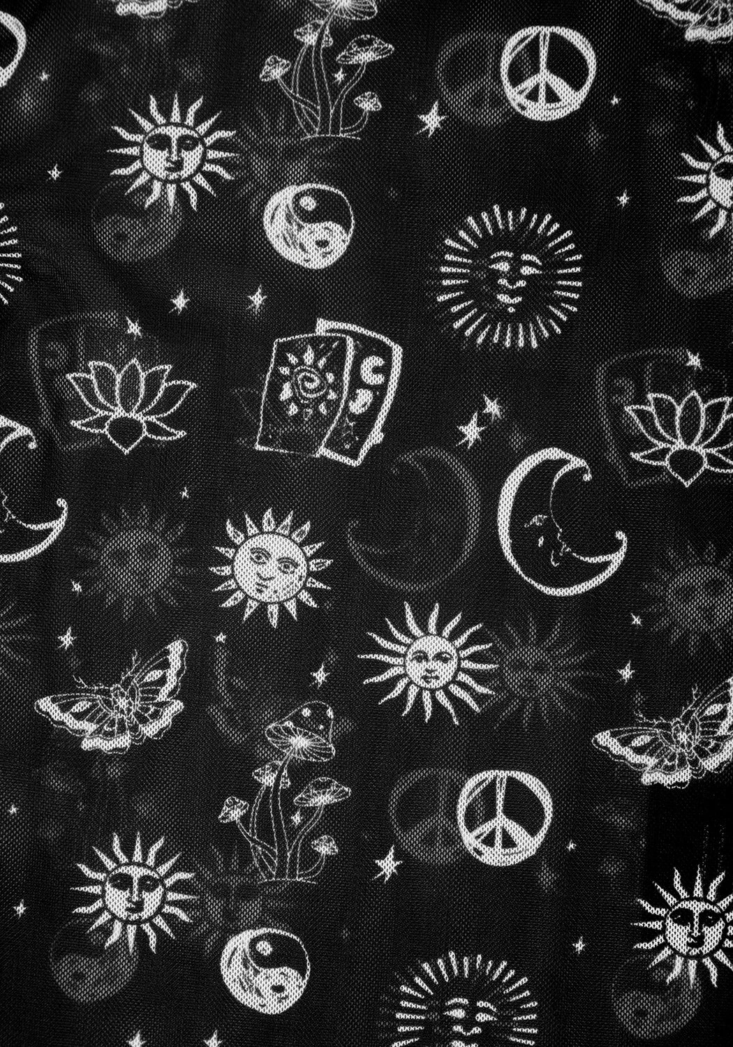 PFA1 Tops EUPHORIA LETTUCE EDGE MESH CROP TOP 10 PFA1 Tops EUPHORIA LETTUCE EDGE MESH CROP TOP