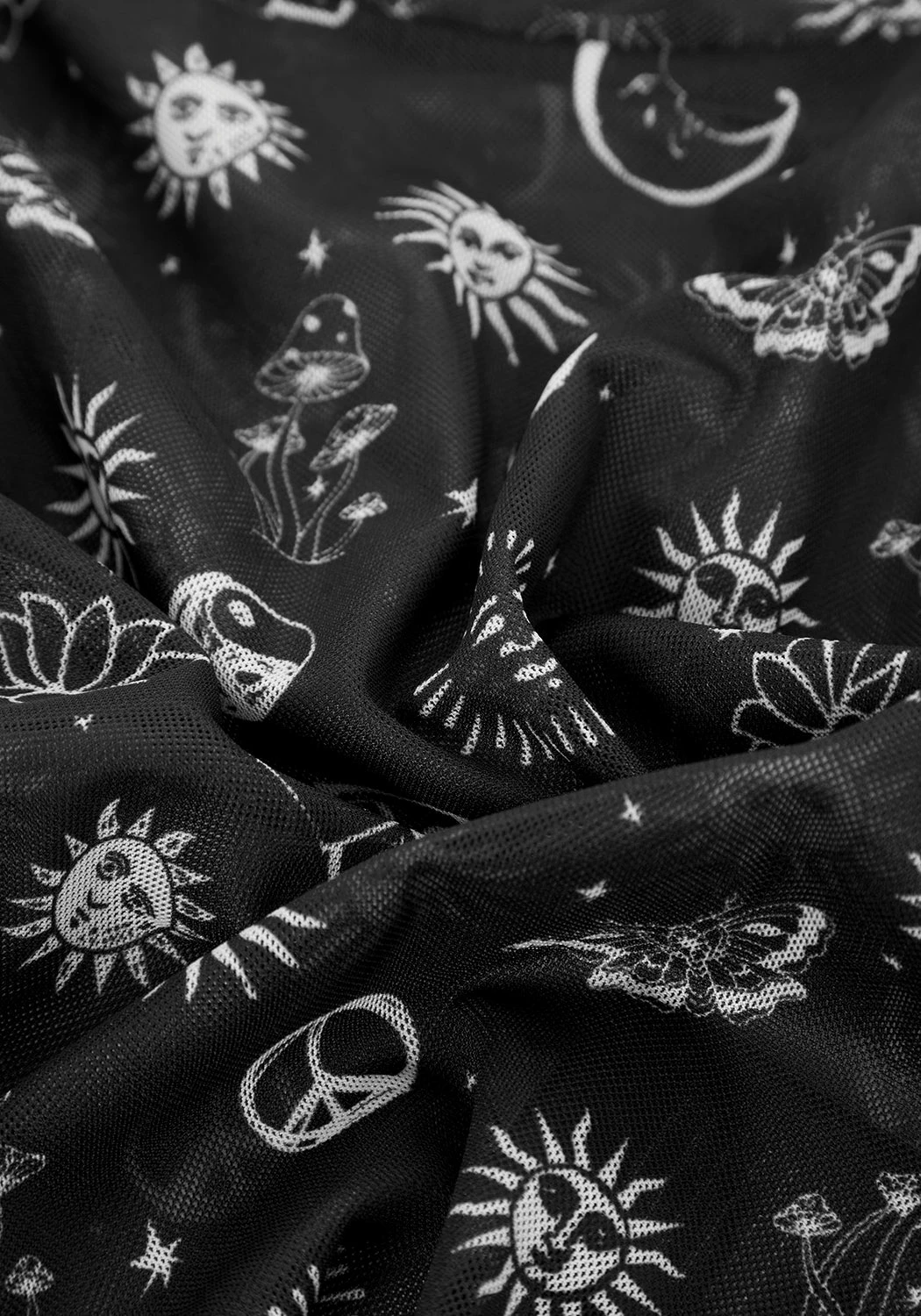 PFA1 Tops EUPHORIA LETTUCE EDGE MESH CROP TOP 9 PFA1 Tops EUPHORIA LETTUCE EDGE MESH CROP TOP