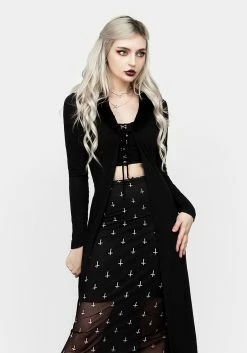 PFA1 WICKED MESH MIDI SKIRT