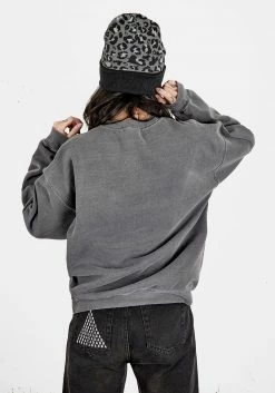 PFA1 Tops Disturbia College Oversized Sweater