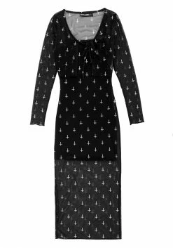 PFA1 Tops WICKED MIDI DRESS & CARDI SET