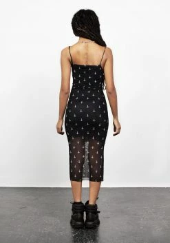 PFA1 Tops WICKED MIDI DRESS & CARDI SET