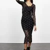 PFA1 Tops WICKED MIDI DRESS & CARDI SET