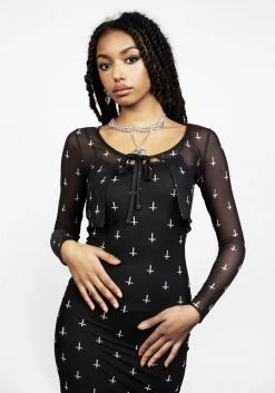 PFA1 Tops WICKED MIDI DRESS & CARDI SET