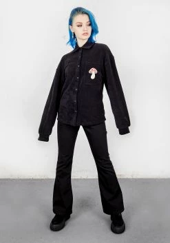 PFA1 AMANITA EMBROIDERED TOWELLING SHIRT