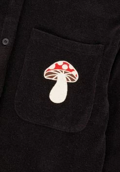 PFA1 AMANITA EMBROIDERED TOWELLING SHIRT
