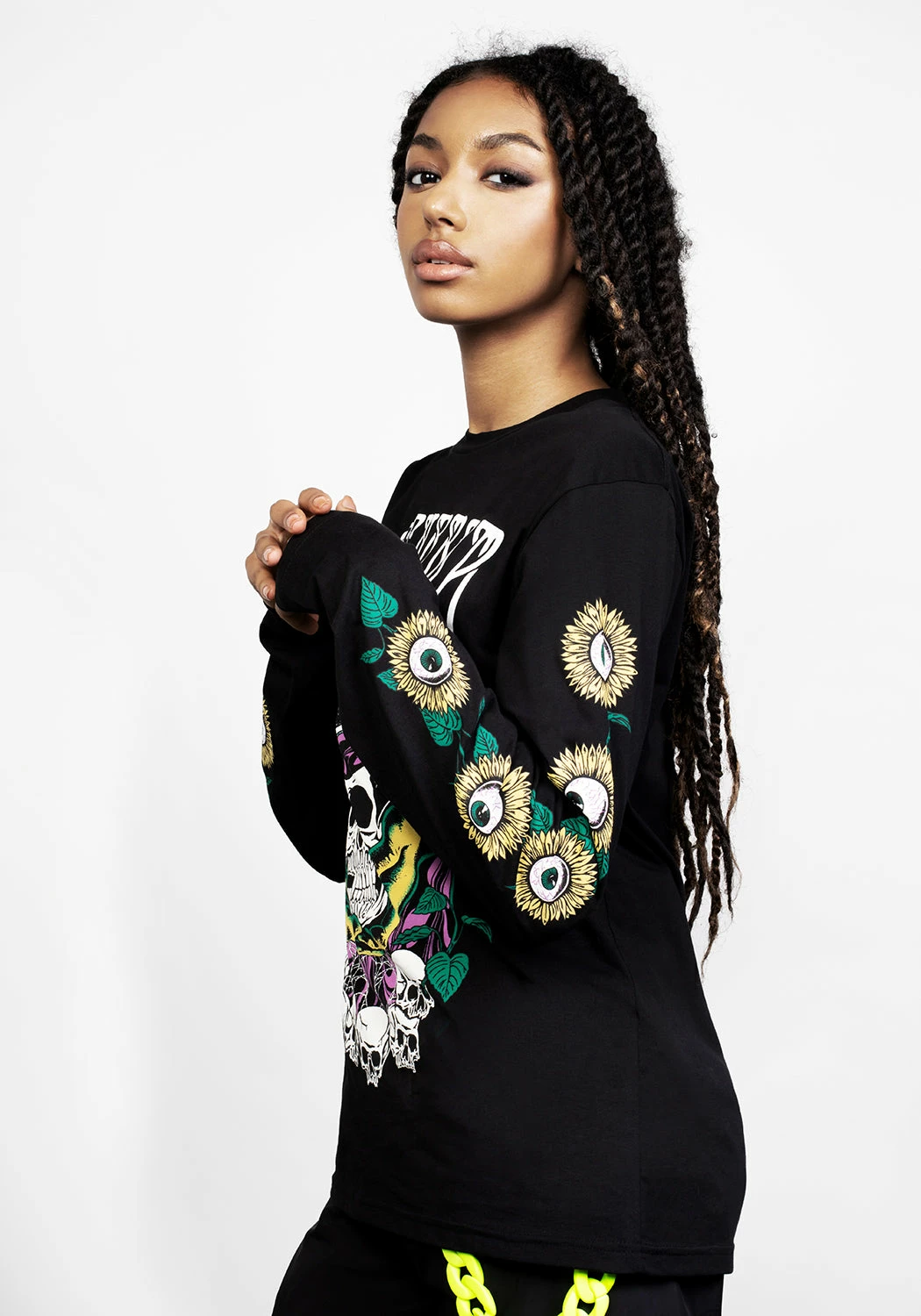 TOT1 Tops PALMS LONG SLEEVE TEE 6 TOT1 Tops PALMS LONG SLEEVE TEE