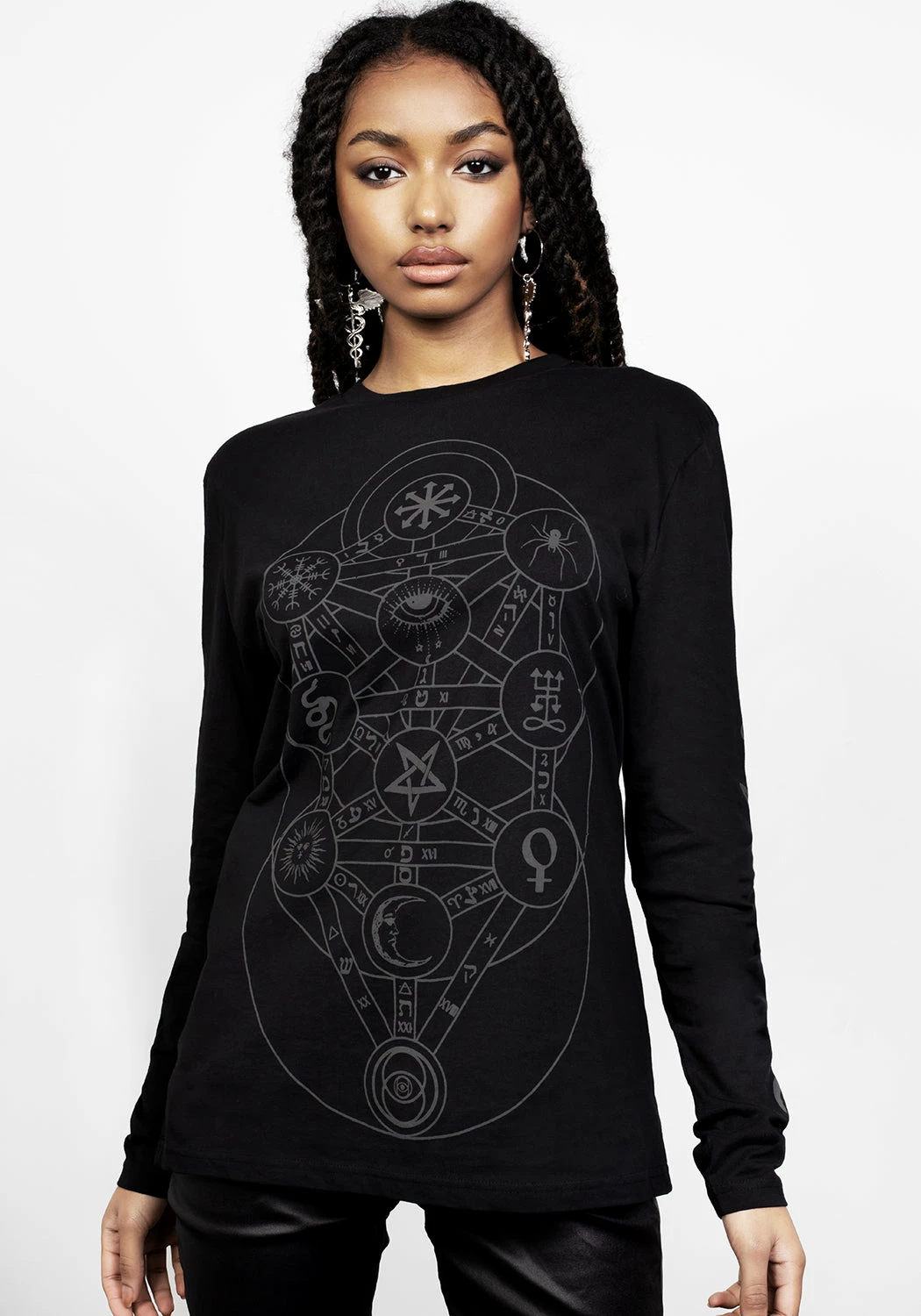 TOT1 Tops TREE LONG SLEEVE TEE 3 TOT1 Tops TREE LONG SLEEVE TEE