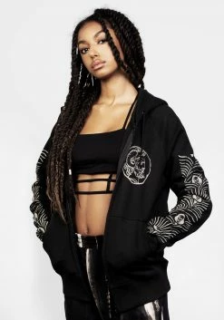 TOT1 PAN ZIP UP HOODIE