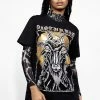 TOT1 Tops BLACK PHILLIP T-SHIRT