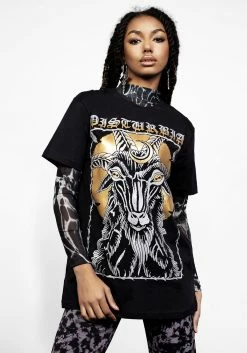 TOT1 Tops BLACK PHILLIP T-SHIRT