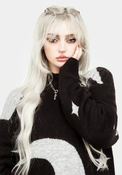 WEI1 Tops Stellar Oversized Jumper