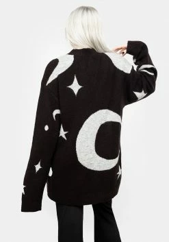 WEI1 Tops Stellar Oversized Jumper