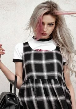 MET1 Singles Plaid Dress Dresses