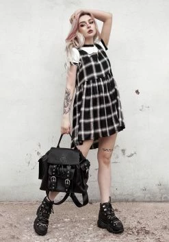 MET1 Singles Plaid Dress Dresses
