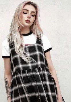 MET1 Singles Plaid Dress Dresses