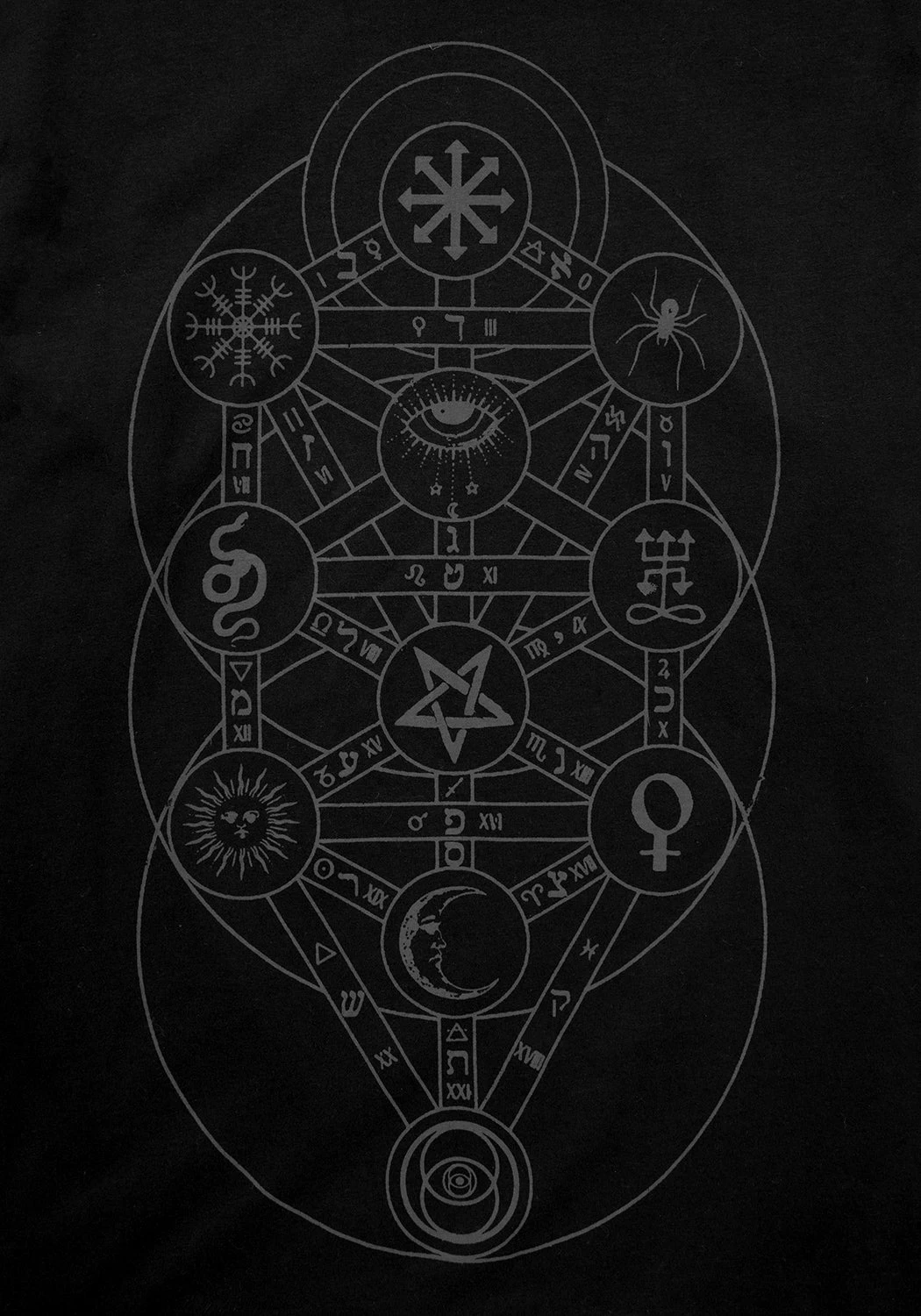 TOT1 Tops TREE LONG SLEEVE TEE 9 TOT1 Tops TREE LONG SLEEVE TEE