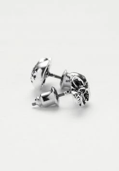 TOU1 MORI SKULL STUD EARRINGS Jewellery