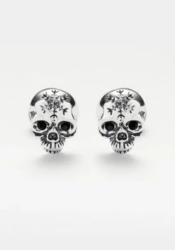 TOU1 MORI SKULL STUD EARRINGS Jewellery