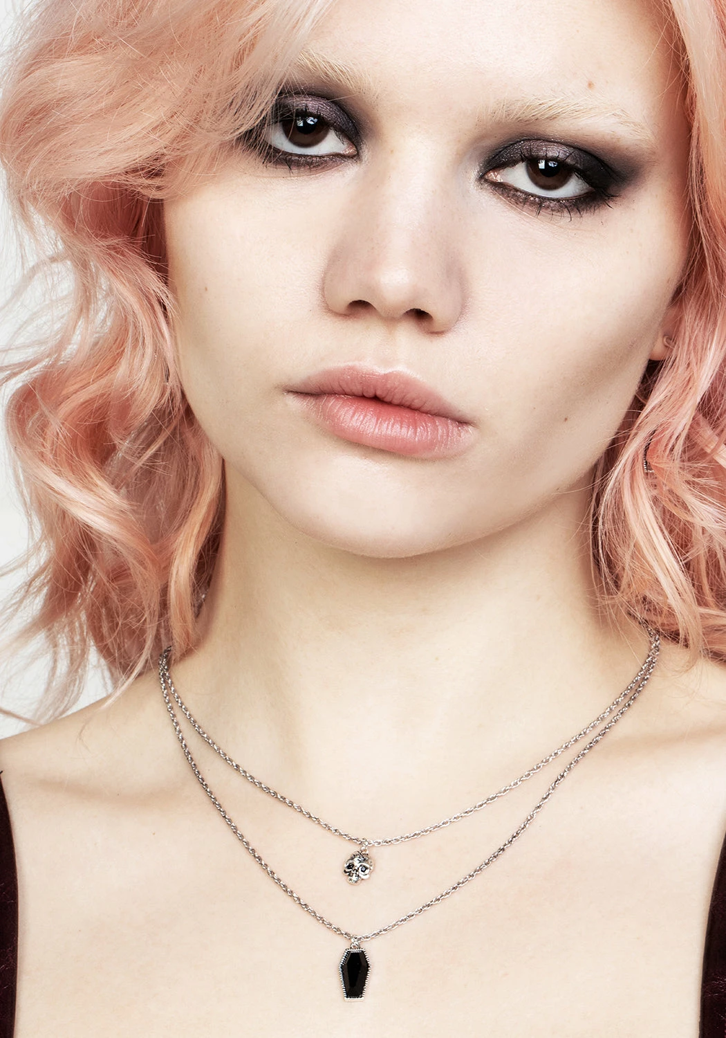 TOU1 Jewellery DEATH MULTICHAIN NECKLACE 3 TOU1 Jewellery DEATH MULTICHAIN NECKLACE