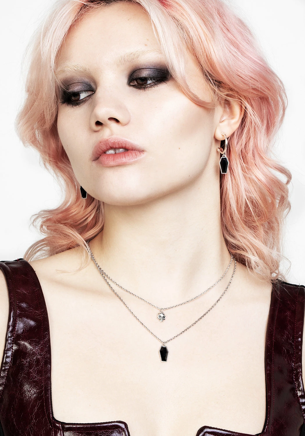 TOU1 Jewellery DEATH MULTICHAIN NECKLACE 8 TOU1 Jewellery DEATH MULTICHAIN NECKLACE