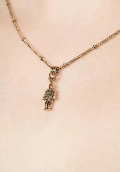 TOU1 Jewellery WICKER MAN PENDANT CHAIN