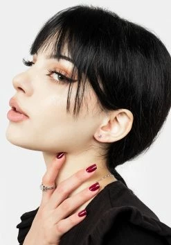 TOU1 GODDESS TRIPLE MOON MOONSTONE EAR STUD PACK Jewellery