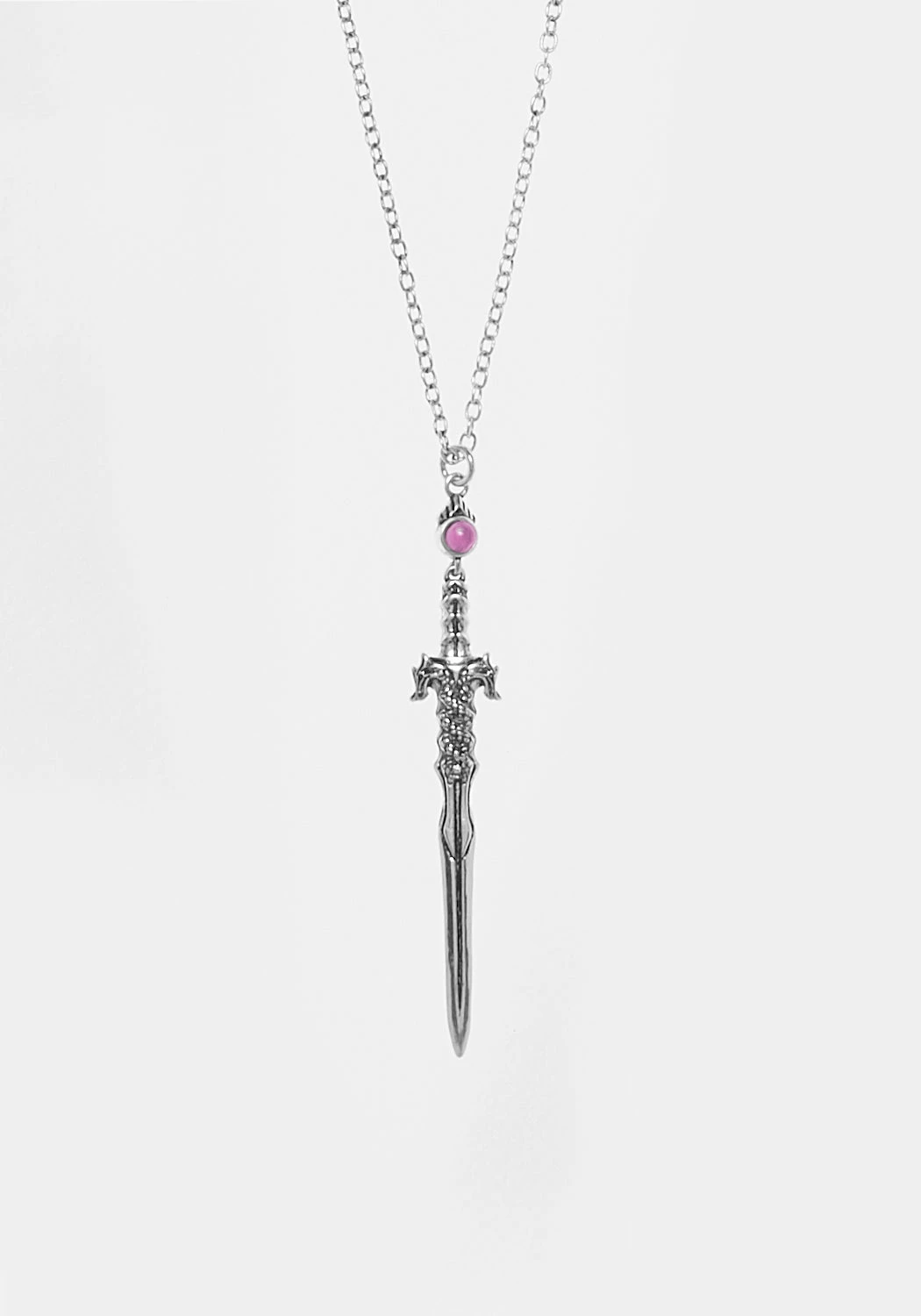 TOU1 Jewellery RITUAL DAGGER AMETHYST PENDANT NECKLACE 5 TOU1 Jewellery RITUAL DAGGER AMETHYST PENDANT NECKLACE