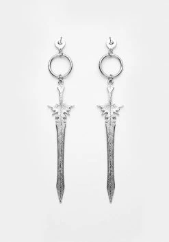 TOU1 Jewellery SWORD DROP EARRINGS 9 TOU1 Jewellery SWORD DROP EARRINGS