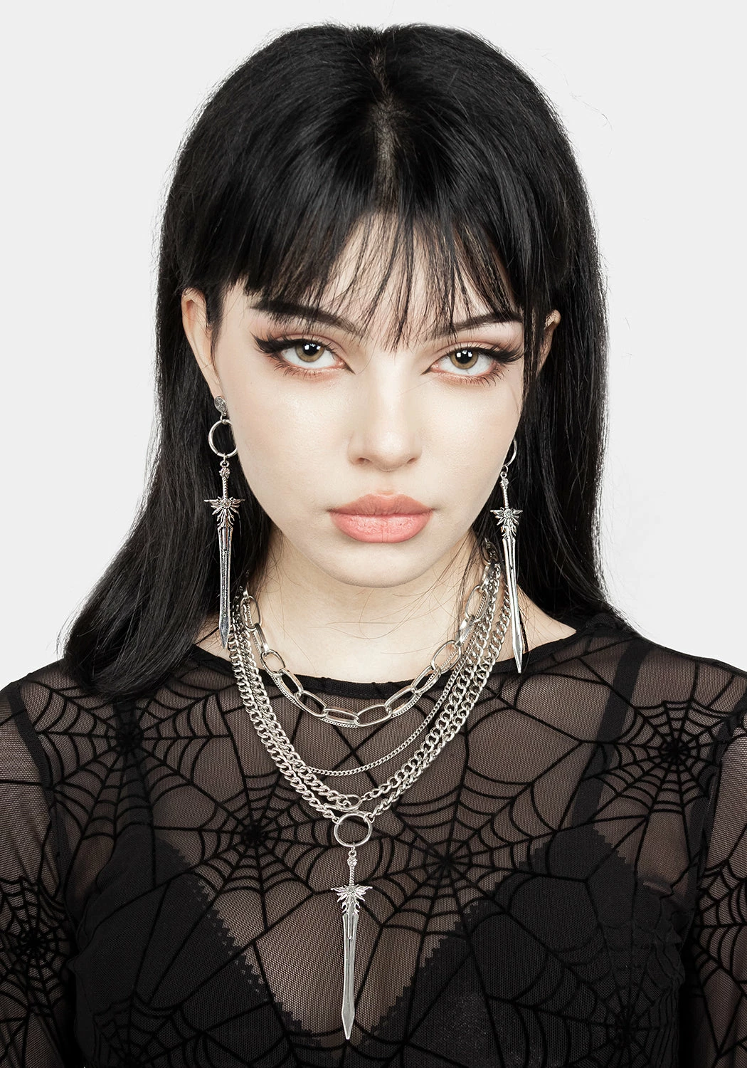 TOU1 Jewellery SWORD DROP EARRINGS 5 TOU1 Jewellery SWORD DROP EARRINGS