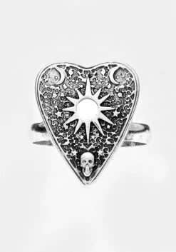 TOU1 OUIJA PLANCHETTE RING Jewellery
