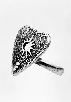 TOU1 OUIJA PLANCHETTE RING Jewellery