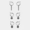 TOU1 OCCULT TRIPLE EARRING SET Jewellery 1 TOU1 OCCULT TRIPLE EARRING SET Jewellery