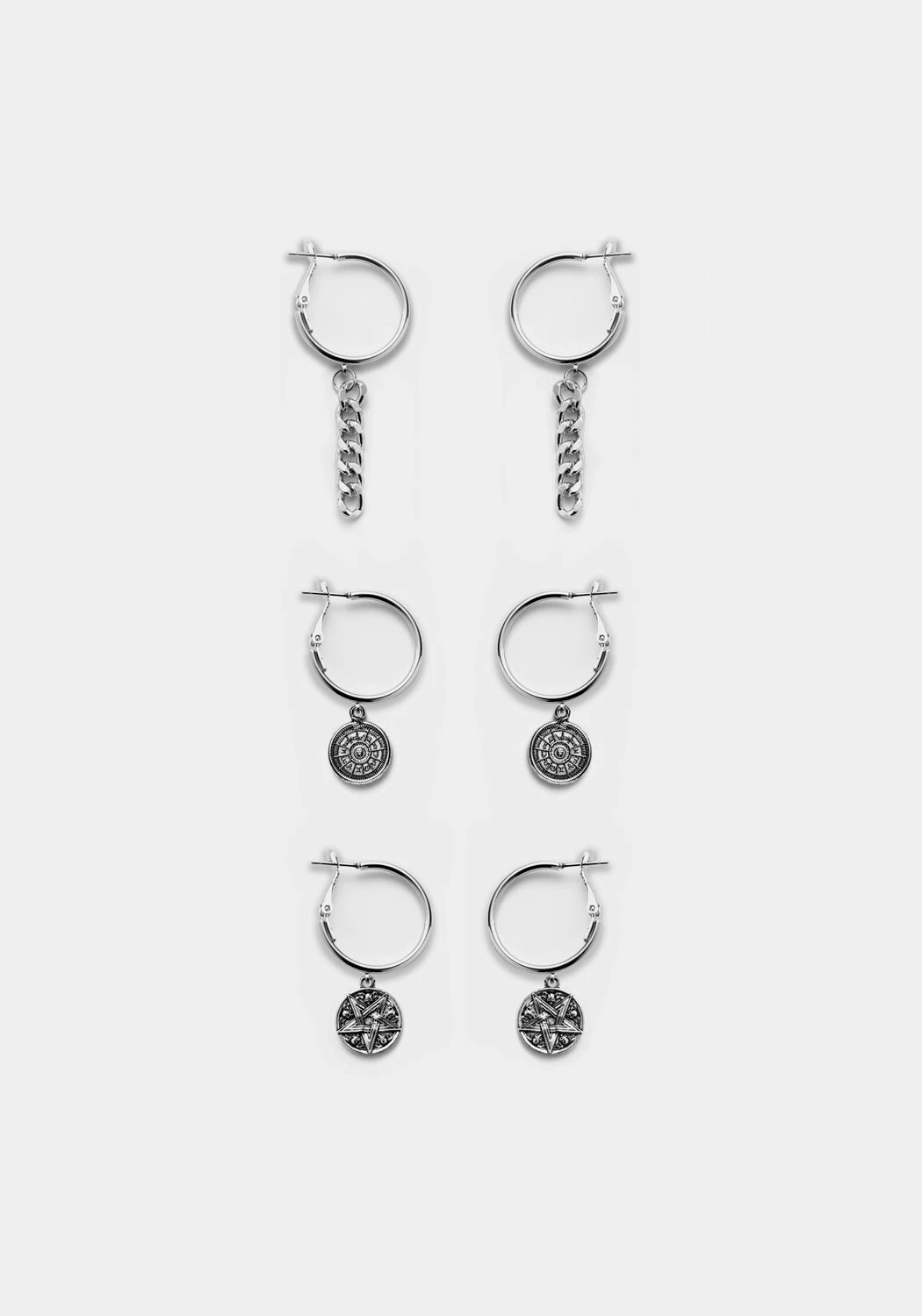 TOU1 OCCULT TRIPLE EARRING SET Jewellery 3 TOU1 OCCULT TRIPLE EARRING SET Jewellery