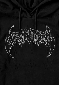 DDS1 Tops VOID DISTRESSED HOODY DRESS