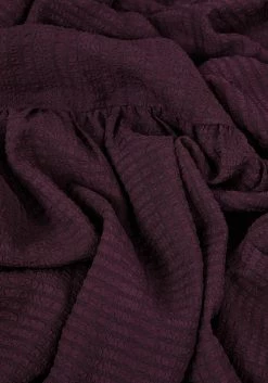 MET1 Dresses SHEER SMOCK DRESS IN PURPLE