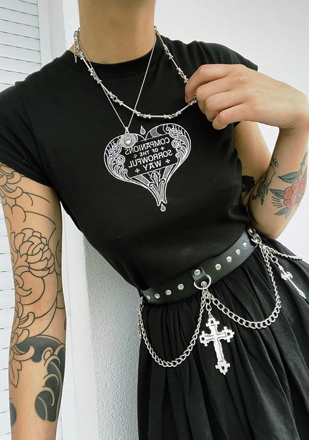 DDS1 Dresses Sorrow Skater Dress 4 DDS1 Dresses Sorrow Skater Dress